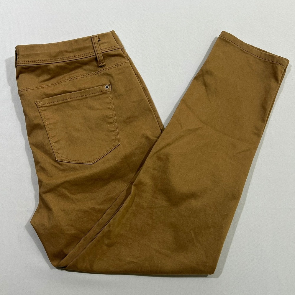 Curve Appeal Minimalist Jegging Stretch Slim Fit Camel Brown Womens 12/31